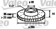 Valeo 186500 - Kočioni disk www.molydon.hr