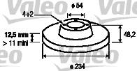 Valeo 186510 - Kočioni disk www.molydon.hr