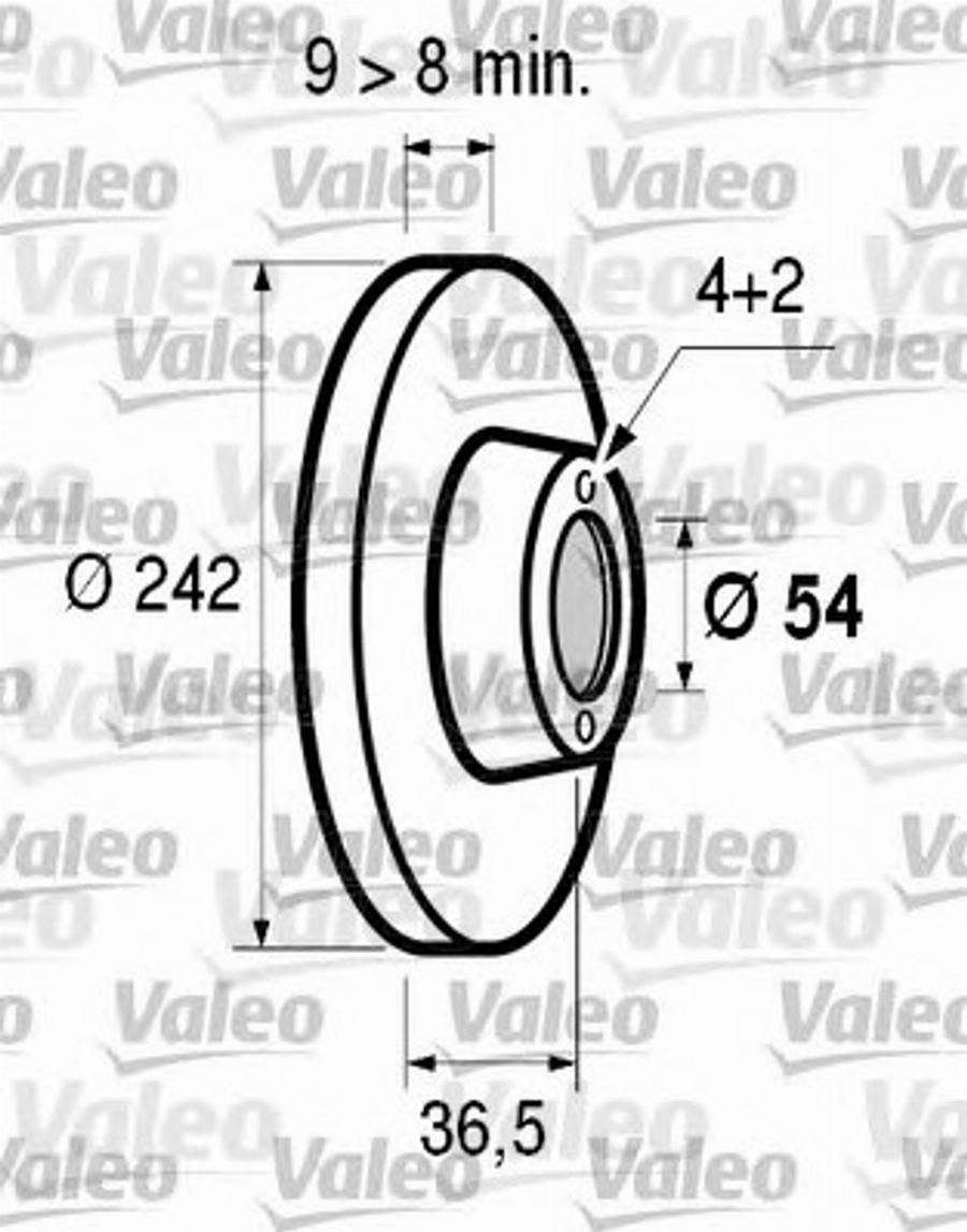 Valeo 186512 - Kočioni disk www.molydon.hr