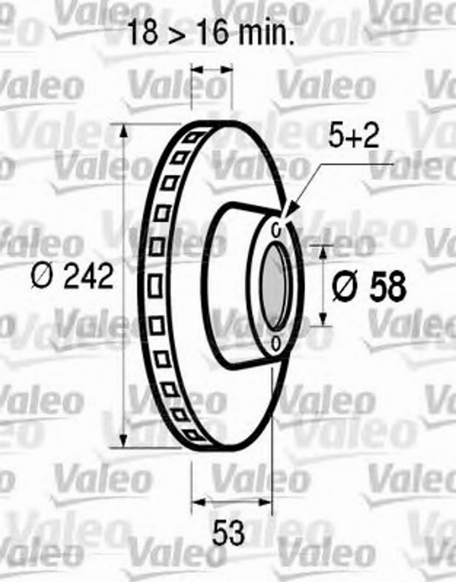 Valeo 186531 - Kočioni disk www.molydon.hr