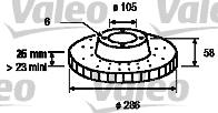 Valeo 186645 - Kočioni disk www.molydon.hr