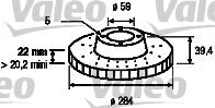 Valeo 186643 - Kočioni disk www.molydon.hr