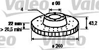 Valeo 186613 - Kočioni disk www.molydon.hr