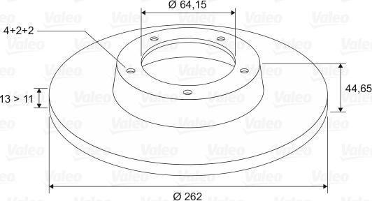 Valeo 186620 - Kočioni disk www.molydon.hr