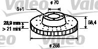 Valeo 186191 - Kočioni disk www.molydon.hr