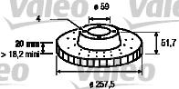 Valeo 186149 - Kočioni disk www.molydon.hr