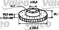 Valeo 186166 - Kočioni disk www.molydon.hr