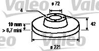 Valeo 186160 - Kočioni disk www.molydon.hr