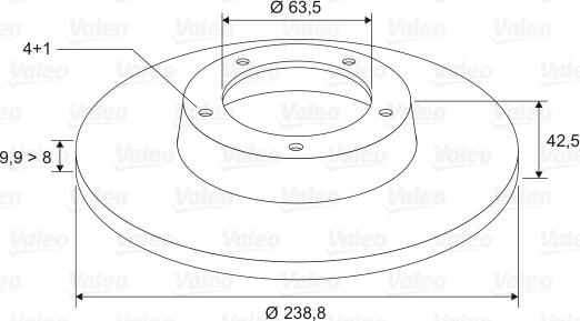 Valeo 186162 - Kočioni disk www.molydon.hr