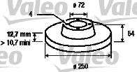 Valeo 186110 - Kočioni disk www.molydon.hr