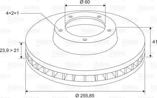 Valeo 186189 - Kočioni disk www.molydon.hr