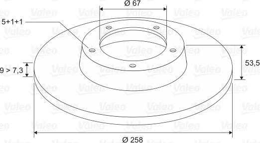 Valeo 186184 - Kočioni disk www.molydon.hr