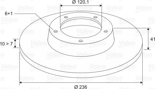 Valeo 186186 - Kočioni disk www.molydon.hr