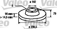 Valeo 186178 - Kočioni disk www.molydon.hr