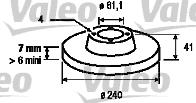 Valeo 186846 - Kočioni disk www.molydon.hr