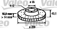 Valeo 186874 - Kočioni disk www.molydon.hr