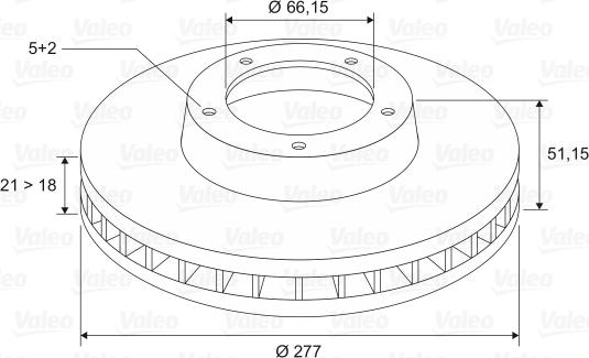 Valeo 186871 - Kočioni disk www.molydon.hr