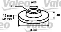 Valeo 186292 - Kočioni disk www.molydon.hr