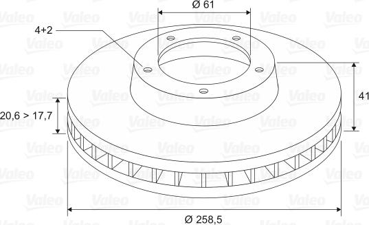 Valeo 297208 - Kočioni disk www.molydon.hr