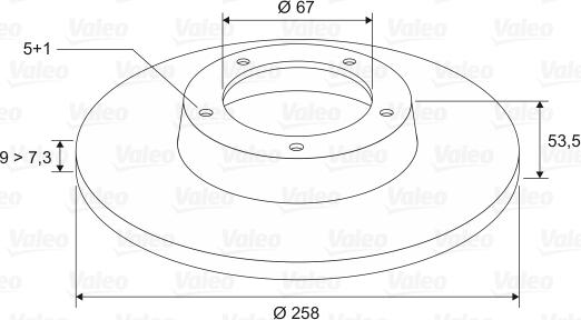 Valeo 186281 - Kočioni disk www.molydon.hr