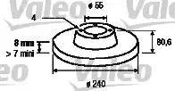 Valeo 186796 - Kočioni disk www.molydon.hr