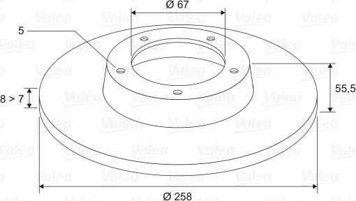 Valeo 186760 - Kočioni disk www.molydon.hr