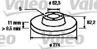 Valeo 186718 - Kočioni disk www.molydon.hr