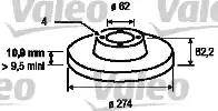 Valeo 186720 - Kočioni disk www.molydon.hr