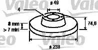 Valeo 186775 - Kočioni disk www.molydon.hr