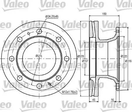 Valeo 187098 - Kočioni disk www.molydon.hr