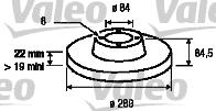 Valeo 187040 - Kočioni disk www.molydon.hr