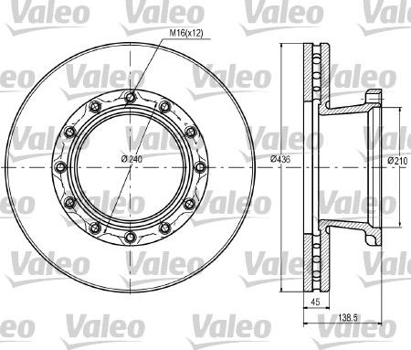 Valeo 187069 - Kočioni disk www.molydon.hr