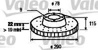 Valeo 187061 - Kočioni disk www.molydon.hr