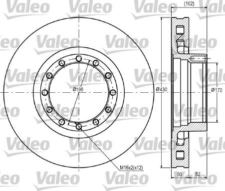 Valeo 187089 - Kočioni disk www.molydon.hr