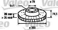 Valeo 187154 - Kočioni disk www.molydon.hr