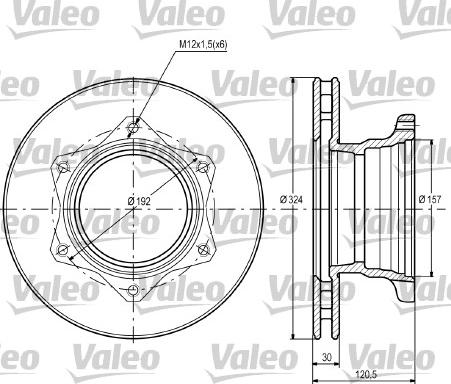 Valeo 187109 - Kočioni disk www.molydon.hr