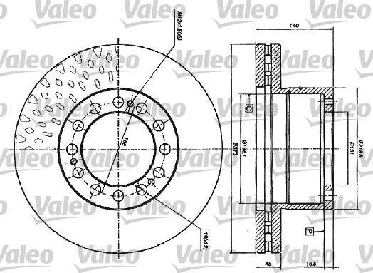 Valeo 187117 - Kočioni disk www.molydon.hr