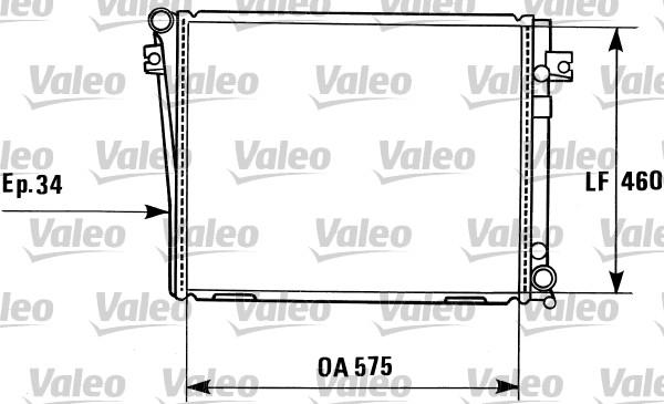 Valeo 819405 - Hladnjak, hladjenje motora www.molydon.hr