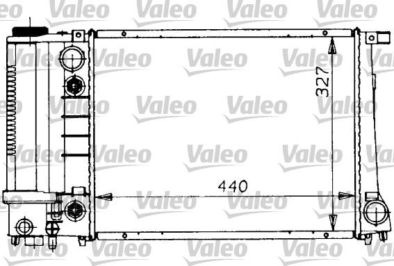 Valeo 819411 - Hladnjak, hladjenje motora www.molydon.hr