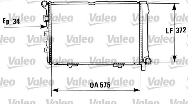 Valeo 819198 - Hladnjak, hladjenje motora www.molydon.hr