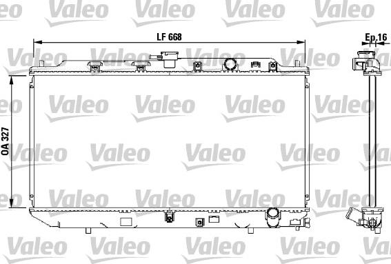 Valeo 819193 - Hladnjak, hladjenje motora www.molydon.hr