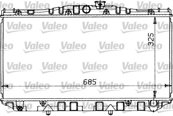 Valeo 819123 - Hladnjak, hladjenje motora www.molydon.hr