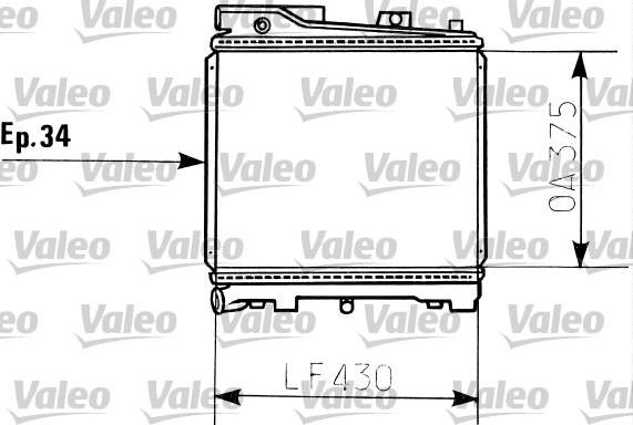 Valeo 819396 - Hladnjak, hladjenje motora www.molydon.hr