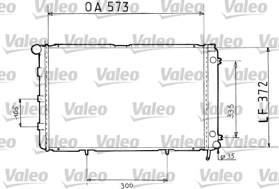 Valeo 819367 - Hladnjak, hladjenje motora www.molydon.hr