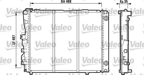 Valeo 819381 - Hladnjak, hladjenje motora www.molydon.hr