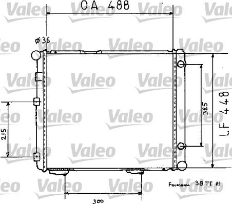 Valeo 819383 - Hladnjak, hladjenje motora www.molydon.hr