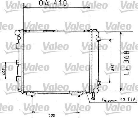 Valeo 819382 - Hladnjak, hladjenje motora www.molydon.hr