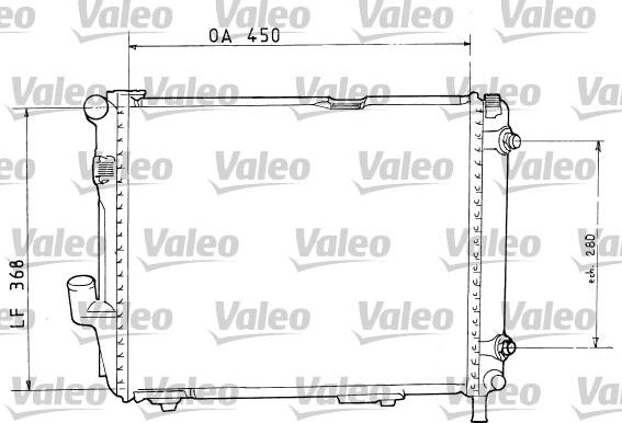 Valeo 819374 - Hladnjak, hladjenje motora www.molydon.hr