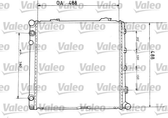 Valeo 819373 - Hladnjak, hladjenje motora www.molydon.hr