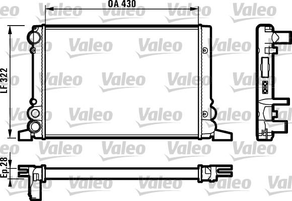 Valeo 819259 - Hladnjak, hladjenje motora www.molydon.hr